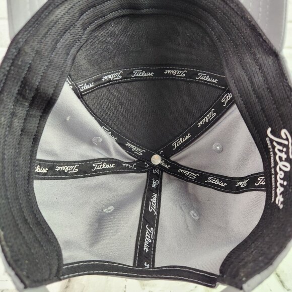 Titleist Diego Trend Golf Hat Snapback Cap Gray White Athletic One Size Outdoor - Picture 7 of 10